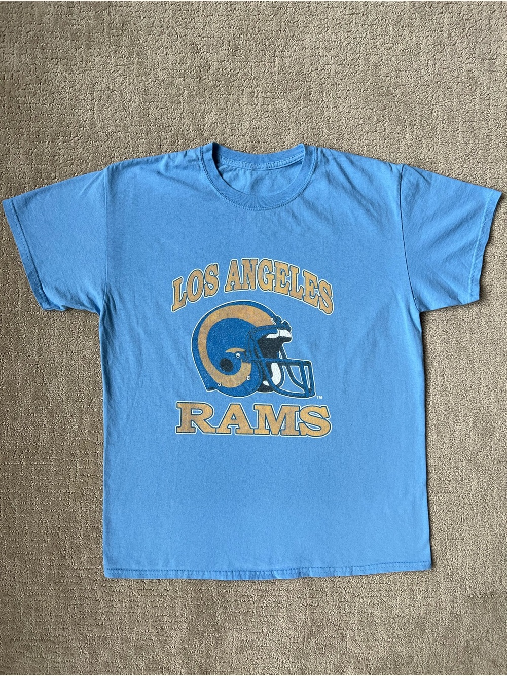 Vintage Los Angeles NFL Rams Football T-Shirt
